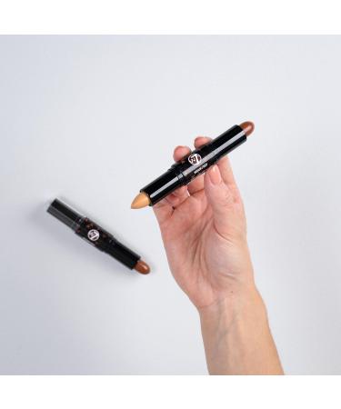 W7 Contour Stick - Double-Ended Creamy Contour & Highlight Makeup - Bronze Shape & Define - Medium Deep Medium Deep 1 count (Pack of 1) - Buy Online on GoSupps.com