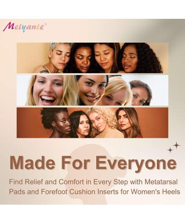 Women's Metatarsal Pads & Heel Inserts for All Day Pain Relief - 2 Pairs, Beige - Buy Online on GoSupps.com