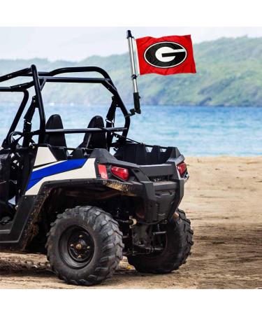 Georgia Bulldogs Golf Cart Boat Flag - Officially Licensed NCAA Merchandise - Buy Online on GoSupps.com