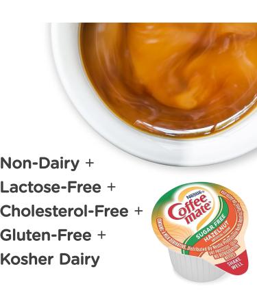 Coffee mate Sugar Free Hazelnut Liquid Creamer 11ml 50/Box - Buy Online on GoSupps.com