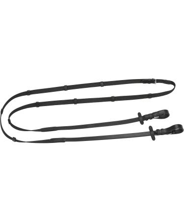HKM Riding Bridle & Kerbl Antislip Rubber Reins Bundle - Black & Brown 1 Piece International Shipping Available - Buy Online on GoSupps.com
