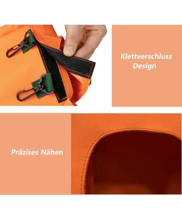 Rabbit Hay Feeder Bag Cute Carrot Guinea Pig Hay Dispenser Hanging Hay Feeder Sack Storage Pouch for Small Animals Chinchilla Bunny Hamster - Buy Online on GoSupps.com