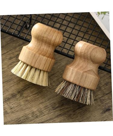 Solustre 2-Pack Dishware Dishwasher Brushes | Kitchen Scrubbing Brush for Cast Iron & Vegetables - Durable Pot & Grill Cleaning Tools - Buy Online on GoSupps.com