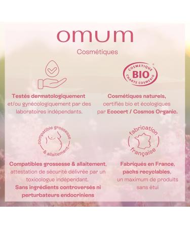 OMUM - La Confidente - Cr me de massage femme enceinte & b b - Texture ultra-riche chantilly odeur d licate de vanille - Id al massage du ventre - Compatible grossesse & allaitement - Vegan - 50 ml - Buy Online on GoSupps.com