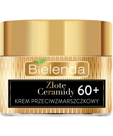Bielenda Golden Ceramides Deep Restoring Anti-Wrinkle Face Cream 60+ 50ml - Buy Online on GoSupps.com