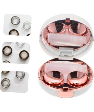 Healvian Contact Lens Container Set | Travel Light Care Kit with Mirror | Linsen Etui for Glasses & Lens Storage - Buy Online on GoSupps.com