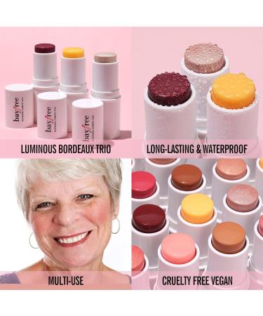 KIMUSE Cosmetics Multi Stick Trio & Hydrating Moisturizing Stick - Face Skin Care Set - Buy Online on GoSupps.com