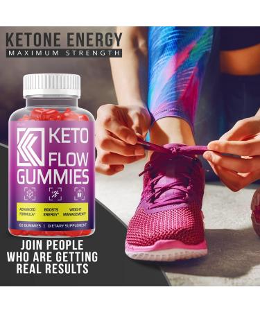 Keto Flow Gummies - Advanced Formula Keto Flow Gummy Bears (60 Gummies) - Buy Online on GoSupps.com