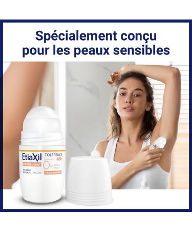ETIAXIL - Antiperspirant - Moderate Perspiration - Armpits - Tolerance - Roll-on - 50 ml - pack of 2 - Buy Online on GoSupps.com