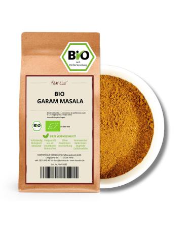Kamelur 500g Organic Garam Masala - blend of organic Indian spices intensely aromatic and without additives - in biodegradab