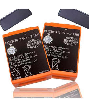WELLVEUS 3 Pack BA223030 Battery 3.6V 2100mAh for HBC Remote Control | International Shipping Available - Buy Online on GoSupps.com