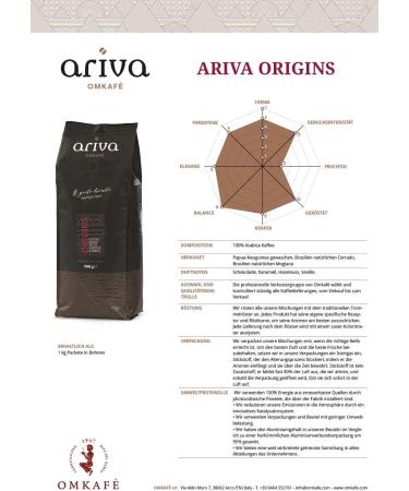  Omkafe Omkafe Terraviva Espresso Coffee 1000g - Buy Online on GoSupps.com