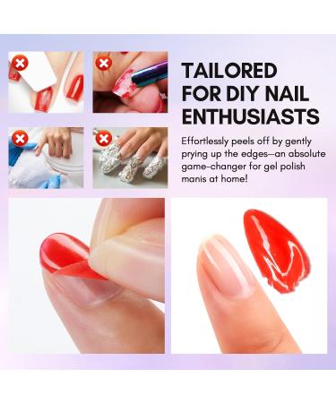 Makartt Peel-Off Base Gel 15ml - Easy Removal UV Gel Base Coat for Gel Nail Polish & Press-On Nails | Ideal for Beginners - Buy Online on GoSupps.com