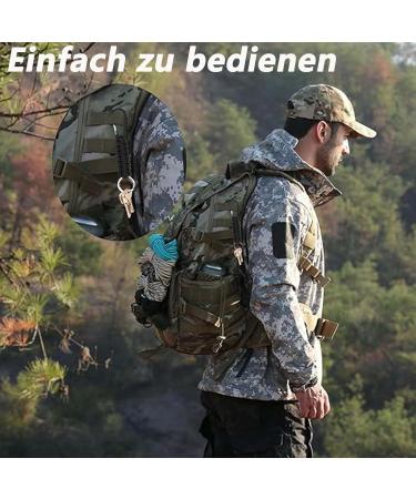 RTBRCG Paracord Keychain Set - Durable Lanyard with D Ring Karabiner for Work Fire Fitness Camping & Travel - Perfect Everyday Accessory - Buy Online on GoSupps.com