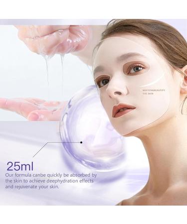 Niacinamide Sheet Mask Niacinamide & Hyaluronic Acid Face Mask Set Hydrating Face Mask Evens Skin Tone Face Masks Skincare Face Masks Beauty For Dehydrated Dull and Tired Skin 5PC - Buy Online on GoSupps.com