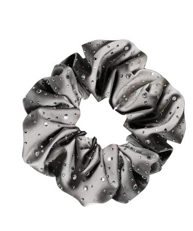 OTYOU 2 Pack Bling Hair Scrunchies - Rich Tones Elastic Hair Bands for Women Girls (Gray) - Buy Online on GoSupps.com