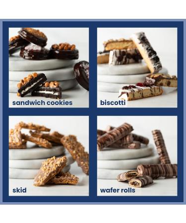 Barnett's Valentines Chocolate Gift Basket - Gourmet Cookies & Chocolates Tin Box for Men, Women, and Families - Holiday Candy Delivery Idea - Buy Online on GoSupps.com