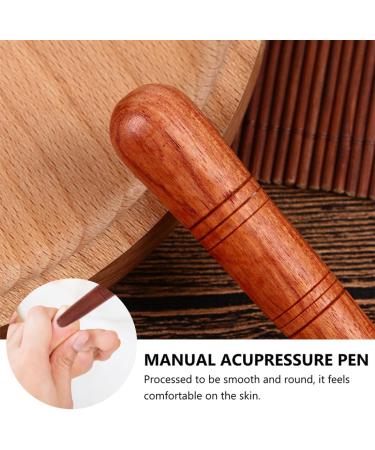 KGDUYC Wood Acupressure Pencil - Trigger Point Massage Roller for Foot Shoulder & Back Pain Relief - Buy Online on GoSupps.com