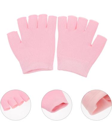FOMIYES 3 Pairs Gel Moisturizing Gloves Dappen Dishes for Acrylic Grooming Glove Hand Softening Gloves Hydrating Cracked Hand Healing Gloves Mittens Pink Skin Gel Cosmetic Women's Knitting - Buy Online on GoSupps.com