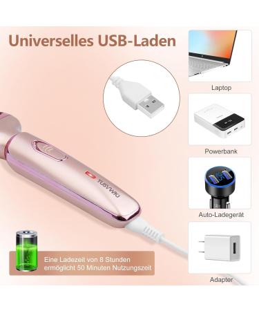 Buy 2-in-1 Waterproof Electric Razor for Women - Wet & Dry Shaver for Face Legs Armpits & Bikinizone - Portable Painless with USB Charging - Buy Online on GoSupps.com
