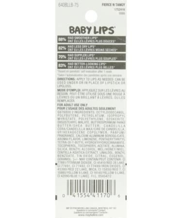 Buy Maybelline Baby Lips Moisturizing Lip Balm - Fierce N Tangy | International Shipping Available - Buy Online on GoSupps.com