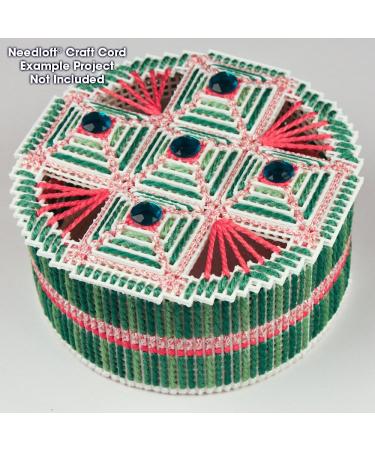 Iridescent White Craft Cord 2 Pack 40 Yards - 2x20yds - #33 Iridescent White - Buy Online on GoSupps.com
