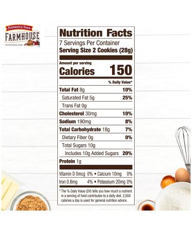 Pepperidge Farm Farmhouse Butter Crisp Cookies 6.9 oz. - Thin & Crispy Delights - Buy Online on GoSupps.com