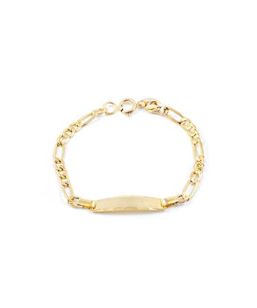 Monde Petit children's bracelet yellow gold 9 carats (375) - gift box - guarantee certificate