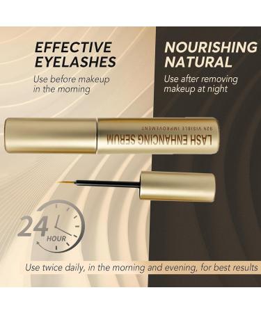 S rum de croissance des cils avec formule naturelle pour cils plus longs plus pais et plus denses doux et v g talien pour les yeux sensibles - 4 ml - Buy Online on GoSupps.com