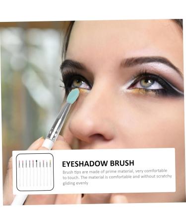 Hemoton 10pcs Eye Shadow Brush Cosmetic Tool Practical Makeup Brush Women Makeup Brush Cosmetic Brush Eyeshadow Applicator Eyeshadow Brush Eye Makeup Tool Cosmetic Accessory - Buy Online on GoSupps.com