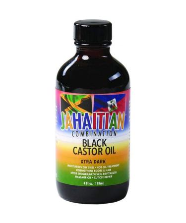 Jahaitian Combination | Black Castor Oil Xtra Dark (4oz)