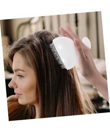 Beatifufu 2-Piece Shampoo Massage Brush Set - Gray Scalp Peeling Accessories for Travel | Durable & Practical - Buy Online on GoSupps.com