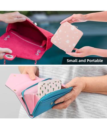 3Pcs Period Bag Sanitary Pad Storage Bag Samll Period Pouch for Purse Cute Menstrual Period Bag Tampon Pad Holder for Purse Tampon Organizer Pouch Feminine Care Period Bags for Teen Girls School Maple & Cactus & Polka Dots - Buy Online on GoSupps.com