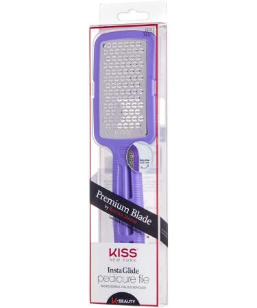 Kiss New York Insta Glide Pedicure File Callus Remover - Purple | Foot File FF02 - Buy Online on GoSupps.com