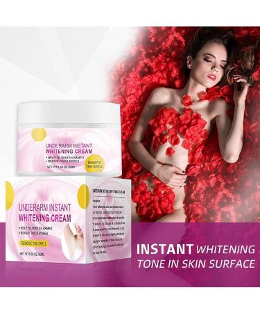 Intensive Skin Brightening Cream Instant Lightening Cream for Underarms Moisturizing Brightening Cream for Intimate Areas Brightening Cream for All Skin Types - Buy Online on GoSupps.com