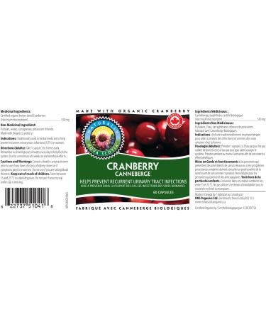 Naturally Nova Scotia Cranberry (60 capsules) - NPN 80006490 - Buy Online on GoSupps.com