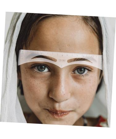 FOMIYES 200 Pcs specialty tools make up kit eyebrow powder measuring eyebrow shaper eyebrow line major - Buy Online on GoSupps.com