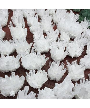 Natural Rock Quartz Crystal Cluster Clear Crystal Specimen Home Decoration Gemstone Crystal Cluster - Buy Online on GoSupps.com