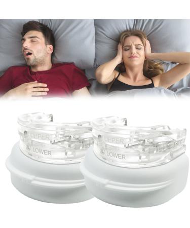 Zcomfort Snoring Aid Z Comfort Anti Snore Mouth Guard Zcomfort Snoring Mouthpiece Zcomfort Anti Snoring Mouthguard Snoring Mouth Guard Sleep Better Anti Snoring Devices for Men & Women (2Pcs)