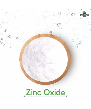 Myoc White Zinc Oxide Powder 110g - Non-Nano DIY Sunscreen & Baby Diaper Rash Cream - Online Quality - 3.88oz (1 Pack) - Buy Online on GoSupps.com