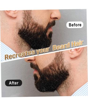 DEARMAMY Mens Temporary Beard And Eyebrow Dye Deep Brown Color Compact Lightweight Easy to Apply Suitable for Travel Outdoors Skin - Buy Online on GoSupps.com