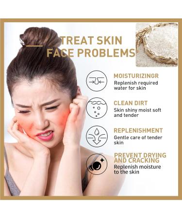 Korean Rice Water Face Toner - Hydrating & Moisturizing with Vegetable Glycerin for Pore Minimization and Exfoliation - Buy Online on GoSupps.com