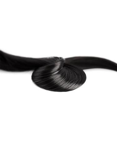 Clip In Black Hair Extensions Set 7 Straight Pieces 60 cm | Premium Quality eCommerce - Buy Online on GoSupps.com