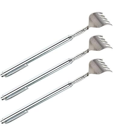 Infactory Telescopic Scrapers Set - 6 Back Scratchers with Clip 16.5-52 cm Extension Perfect Massage Device for All Ages - Buy Online on GoSupps.com