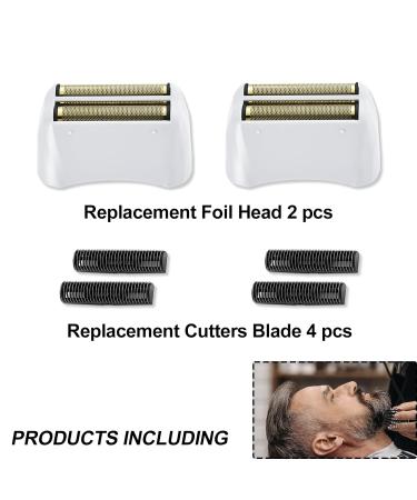 2 Pack Golden Pro Shaver Replacement Foil and Cutters for Andis 17155 & 17150 - Compatible with Shaver Pro Foil - Premium Quality - Buy Online on GoSupps.com