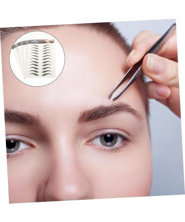 Beavorty 8 Sheets Eyebrow Stickers Makeup Stickers Black Makeup Black Stickers Fake Eyebrow Stickers - Buy Online on GoSupps.com