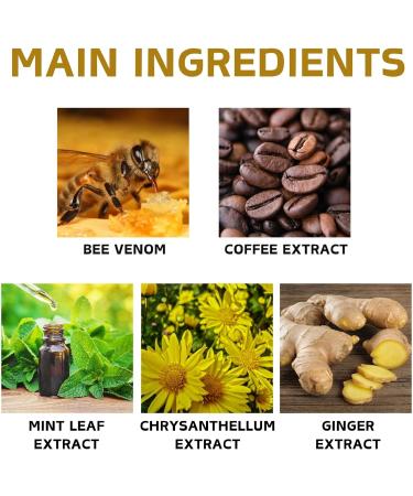 Bee Venom Oil - Bee Venom S-li-mming Oil - Bee Venom Firming Oil for Women & Men - Bee Venom Lymphatic Drainage Oil - Tightening & Shaping Body Oil for Belly Hand Leg - Buy Online on GoSupps.com