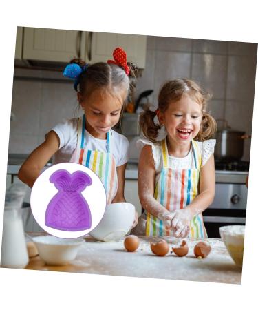 OUNONA 2pcs Mermaid Cake Mold Mini Candy Broiler Pan for Oven Mermaid Tail Ice Mold Butter Molds Oven Baking Tool Silicone Soap Mold Candy Mold Fishtail Baking Tools Silica Gel 24X17X4CMx2pcs Random Colorx2pcs - Buy Online on GoSupps.com