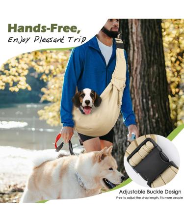 Pawaboo Dog Carrier Bag - Portable Pet Travel Bag for Small Dogs & Cats (Up to 12lbs) with Adjustable Shoulder Strap - Ideal for Outdoor Adventures - Buy Online on GoSupps.com