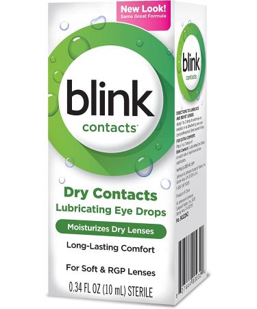 Blink Contacts Lubricating Eye Drops 0.34 oz. (2 Pack) - Buy Online on GoSupps.com